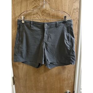 KUHL Trekr Hiking Shorts Charcoal Grey Outdoors Nature Climbing Adventure Sz 14